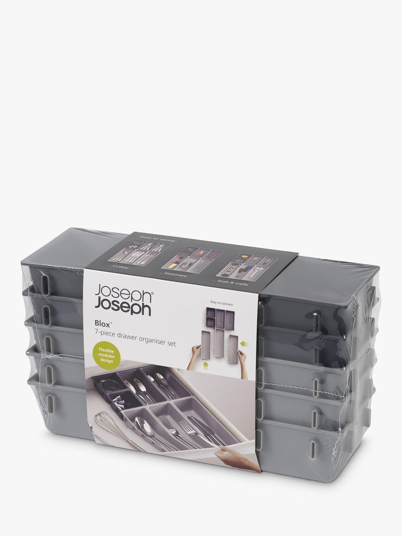 Joseph Joseph Blox 7 piece drawer organiser set (British brand)
