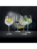 Nachtmann Noblesse cut crystal gin glasses set of 4 640ml - British product