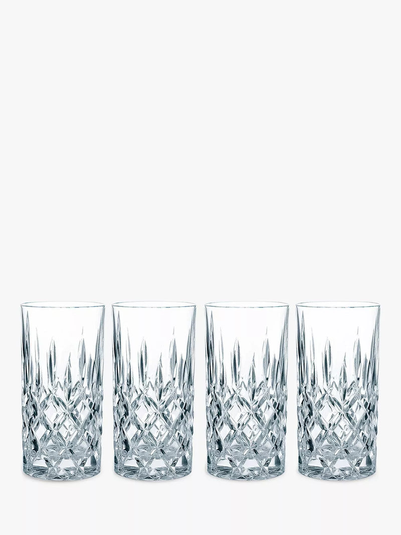 Nachtmann highball crystal glass set 375ml (British brand)