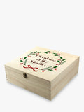 Treat Republic Personalised Jolly Holly Christmas Eve Box (British brand)