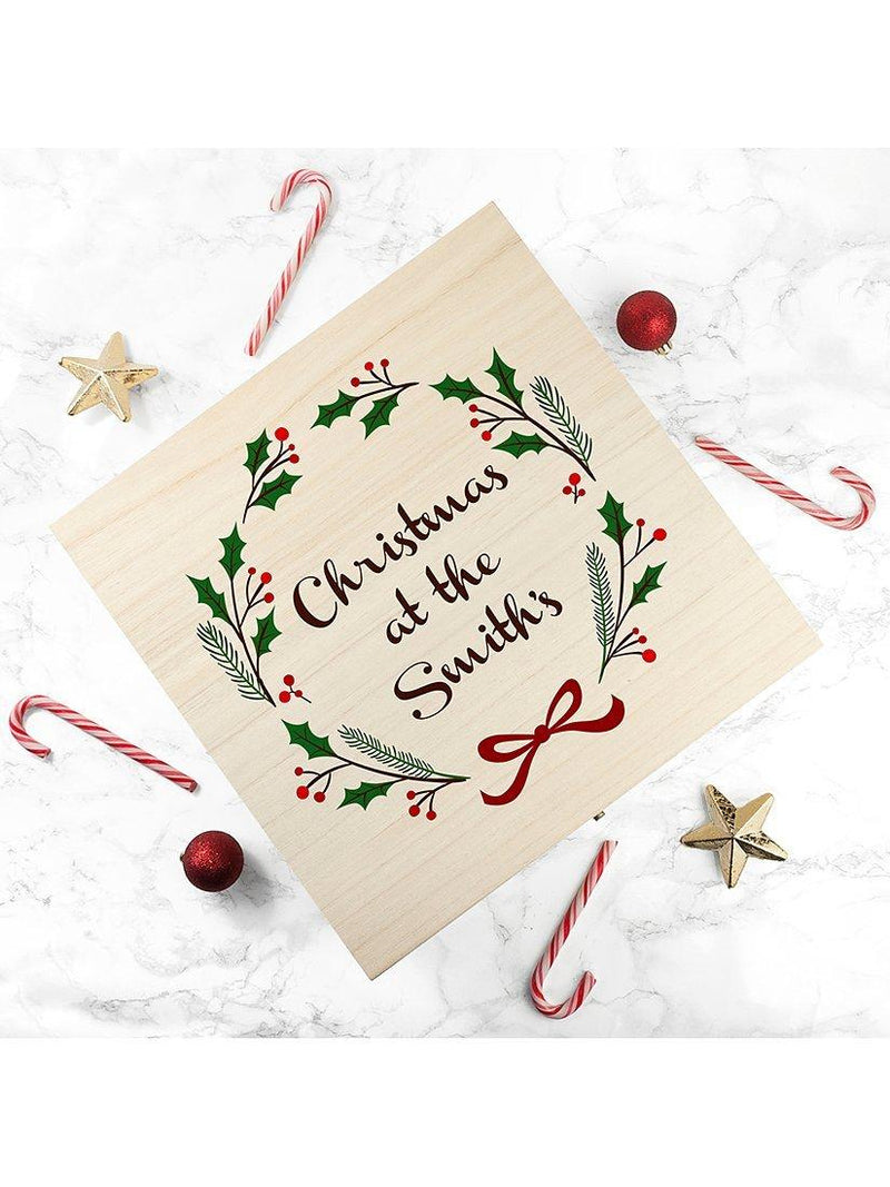 Treat Republic Personalised Jolly Holly Christmas Eve Box (British brand)