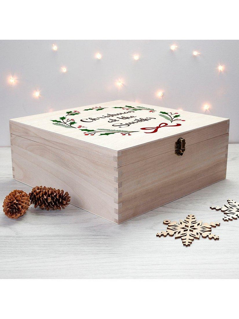 Treat Republic Personalised Jolly Holly Christmas Eve Box (British brand)