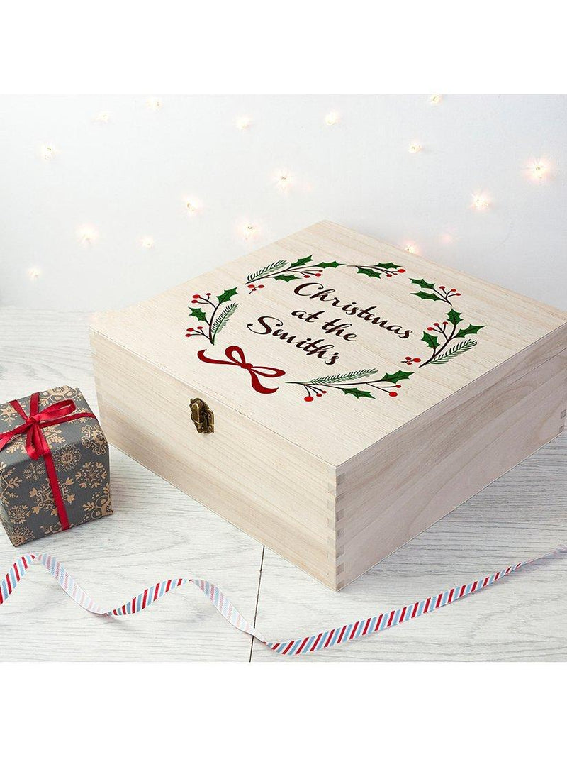 Treat Republic Personalised Jolly Holly Christmas Eve Box (British brand)