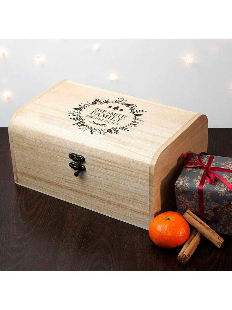 Treat Republic personalised traditional family Christmas Eve gift box (British brand)