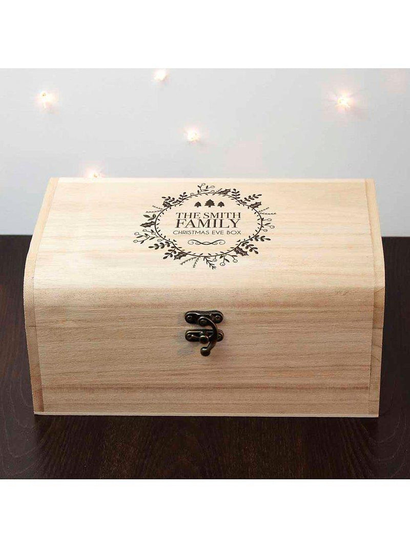 Treat Republic personalised traditional family Christmas Eve gift box (British brand)