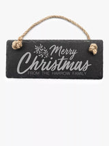 John Lewis Treat Republic Personalised Christmas Slate Sign- Buy online at McGrocer