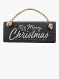 Treat Republic personalised Christmas slate sign (British brand)