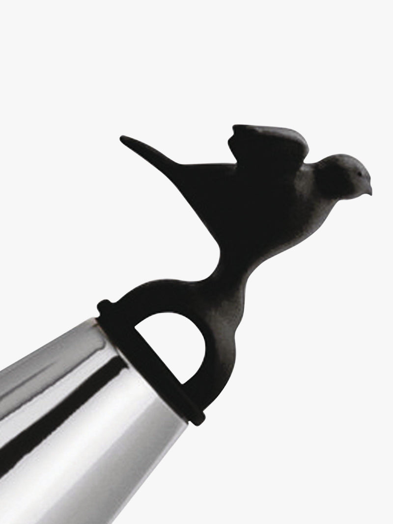 Alessi stovetop kettle 2L stainless steel bird whistle, UK version