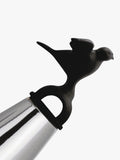 Alessi stovetop kettle 2L stainless steel bird whistle, UK version