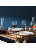 LSA Borough stemless wine glasses set of 4, clear (British brand)