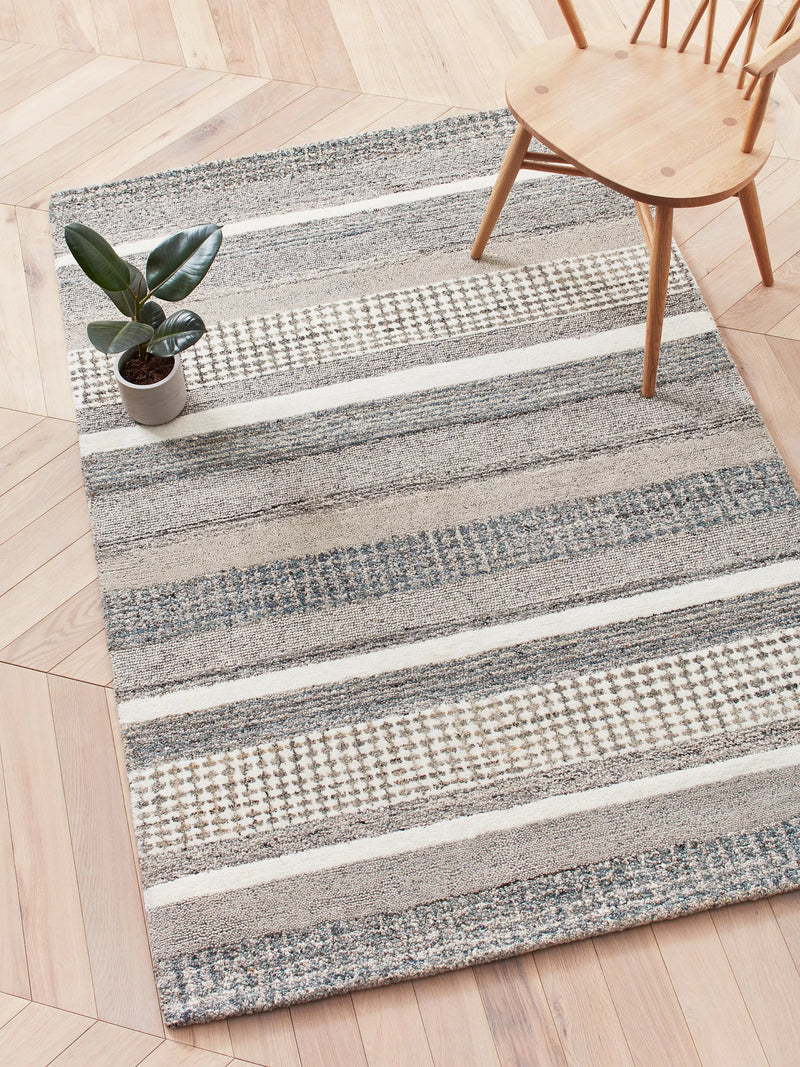 John Lewis Mosserud Stripe Rug 120x180cm UK version
