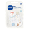 MAM soother clip double pack, imported from the UK