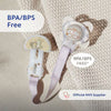 MAM soother clip double pack, imported from the UK