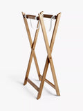 John Lewis natural oak wood butler tray with foldable stand, UK version