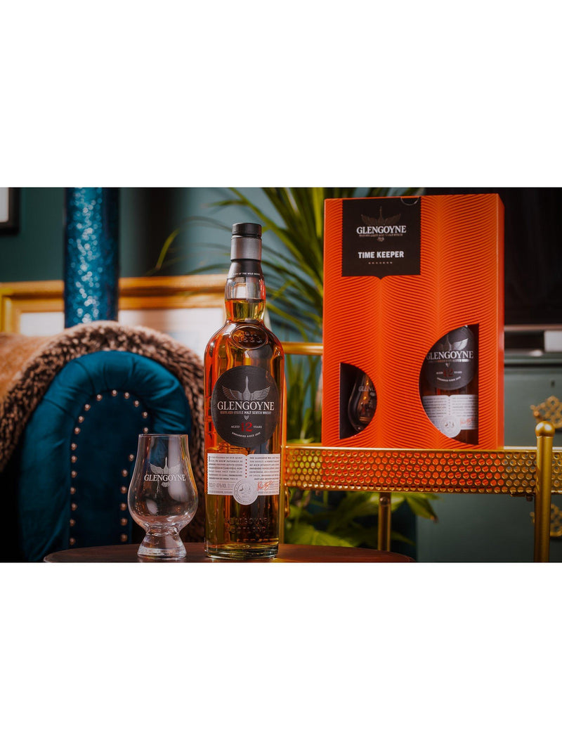 Glengoyne Time Keeper whisky gift set 70cl, UK version
