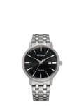 Citizen BM7460-88E Eco-Drive watch, silver/black, UK version