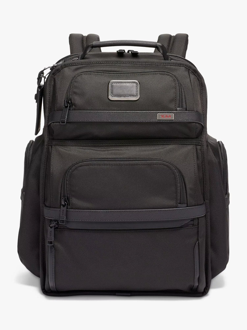 TUMI Alpha 3 Brief Pack Backpack Black - British product