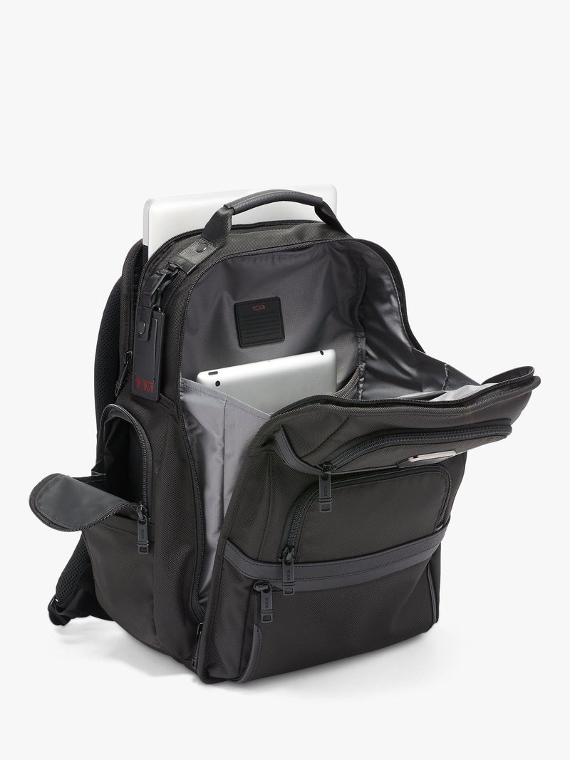 TUMI Alpha 3 Brief Pack Backpack Black - British product