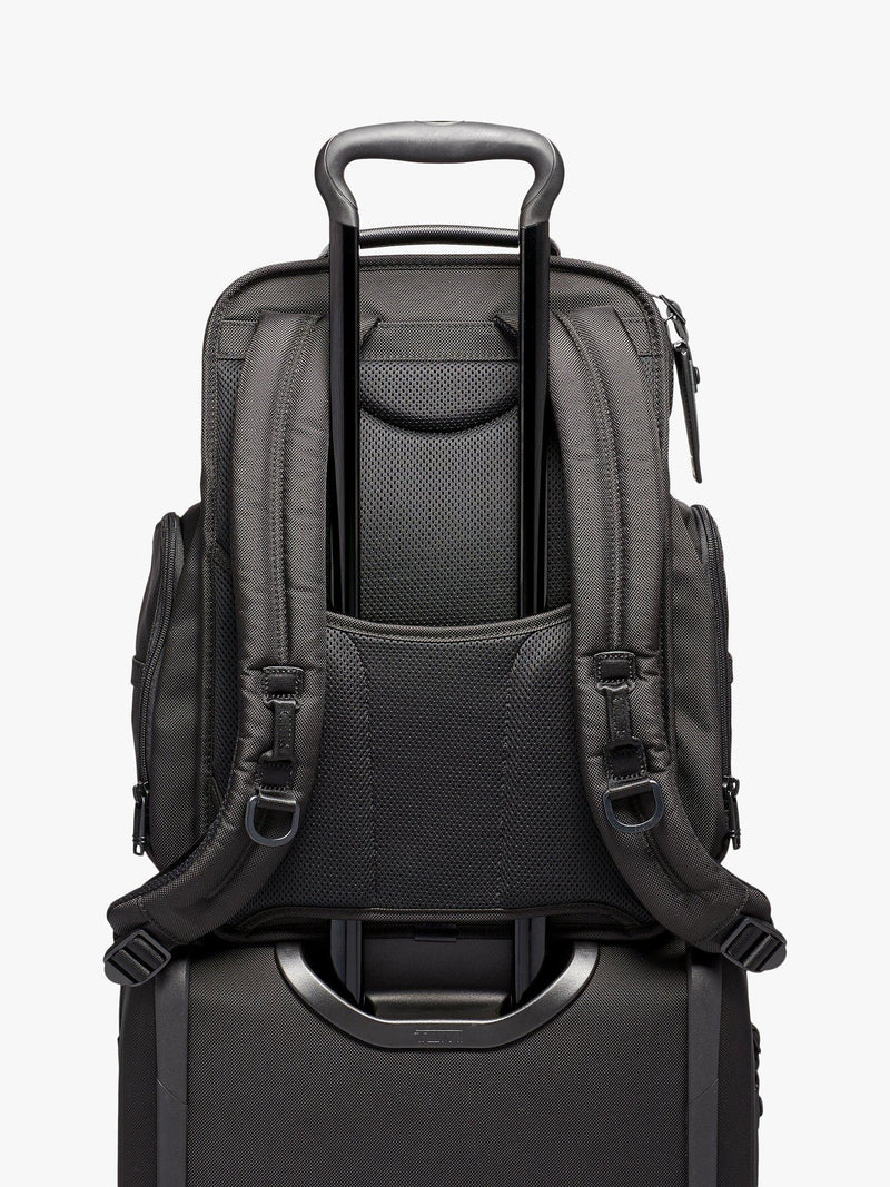TUMI Alpha 3 Brief Pack Backpack Black - British product