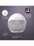Elvie manual silicone wearable breast pump - British product