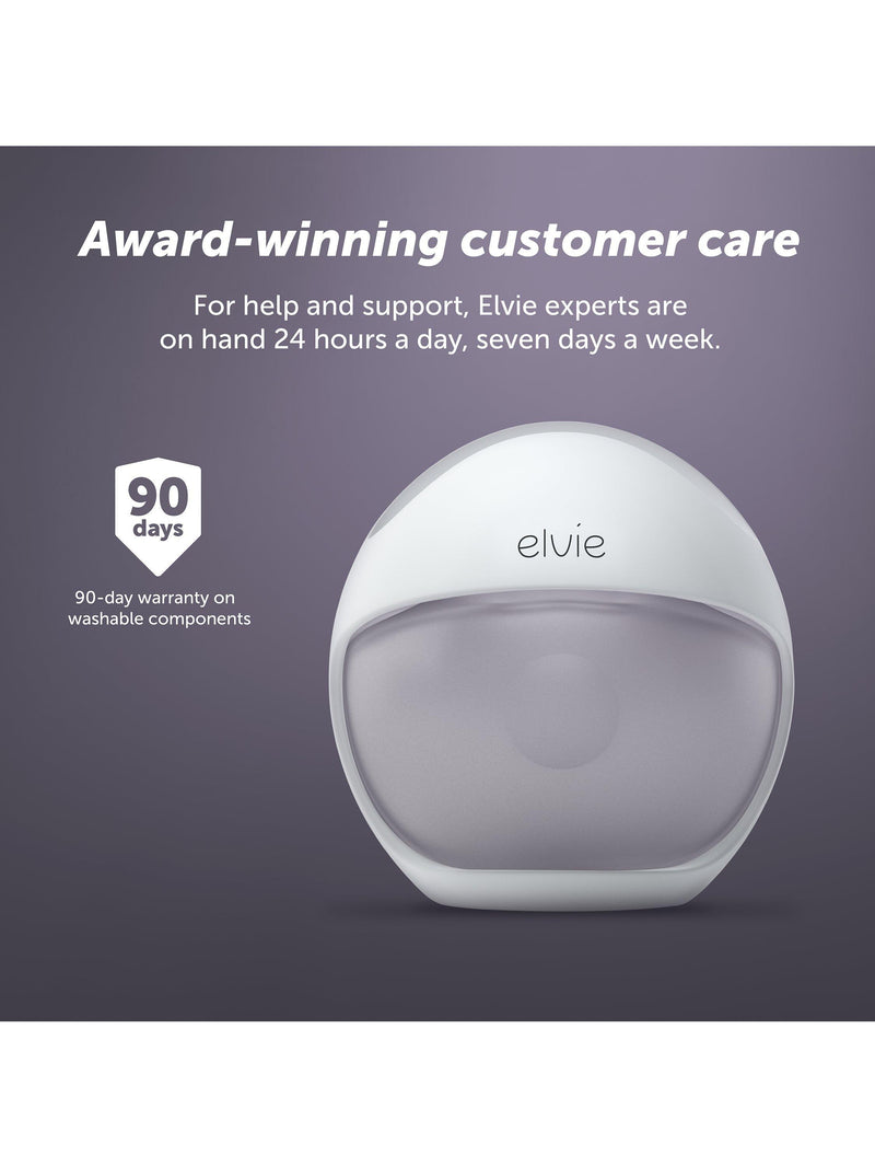 Elvie manual silicone wearable breast pump - British product