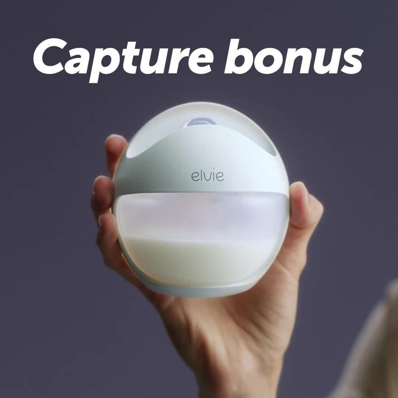 Elvie manual silicone wearable breast pump - British product