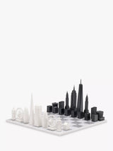 John Lewis Skyline Chess New York City versus London Marble Board Chess Set- Buy online at McGrocer