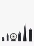 Skyline Chess New York City versus London marble board set - British product