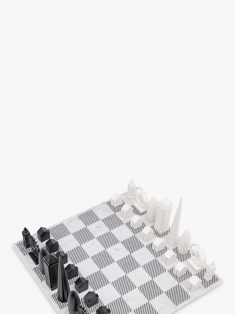 Skyline Chess London Edition marble board chess set (British brand)