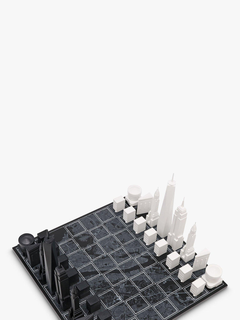 Skyline Chess New York City chess set, UK version