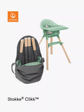 Stokke dark grey highchair travel bag with carry handle and pockets (British brand)