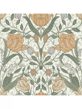 John Lewis Galerie Tulip Trail Wallpaper - Floral - 53cm x 10cm- Buy online at McGrocer