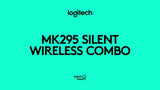 Logitech MK295 silent wireless keyboard and mouse set - British product