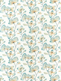 Harlequin Kienze furnishing fabric teal and rust - British product