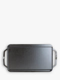 Lodge Cast Iron reversible rectangular grill pan 25cm, imported from the UK