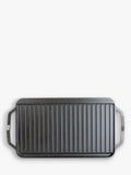 Lodge Cast Iron reversible rectangular grill pan 25cm, imported from the UK