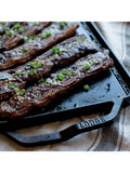 Lodge Cast Iron reversible rectangular grill pan 25cm, imported from the UK