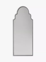 John Lewis John Lewis Moroccan Nights Metal Frame Indoor/Outdoor Wall Mirror, Grey, 150 x 61cm- Buy online at McGrocer