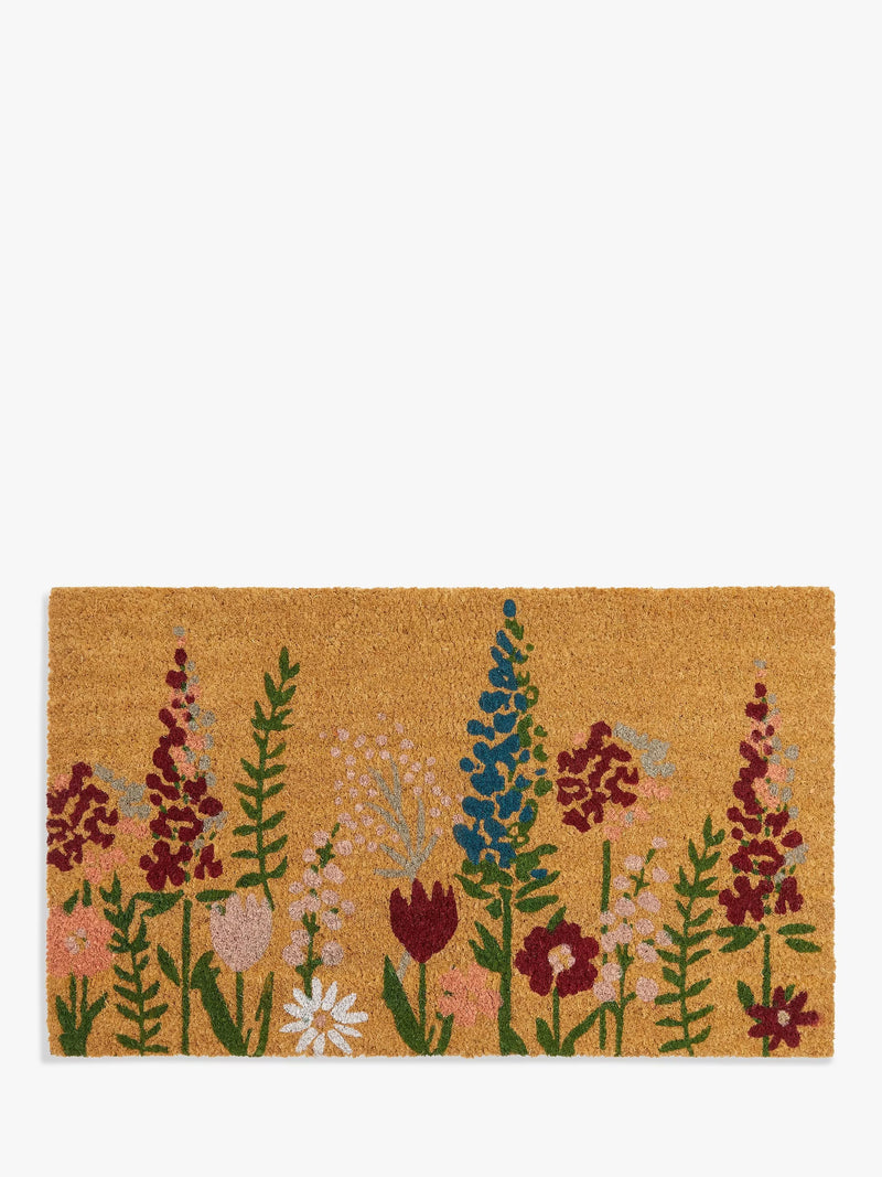 John Lewis floral door mat multi 75x45cm, UK version