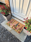 John Lewis floral door mat multi 75x45cm, UK version