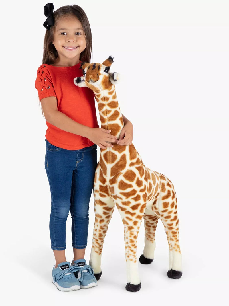 Melissa & Doug baby giraffe plush toy 3ft - British product