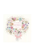 Woodmansterne Bouquet Birthday Card - British product