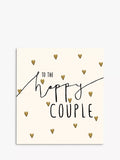 Woodmansterne Happy Couple Wedding Card, UK version