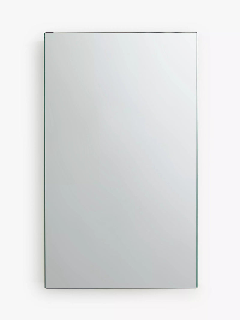 John Lewis small single mirror-sided bathroom cabinet 50x30x13.5cm, UK version