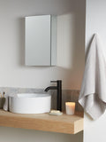 John Lewis small single mirror-sided bathroom cabinet 50x30x13.5cm, UK version