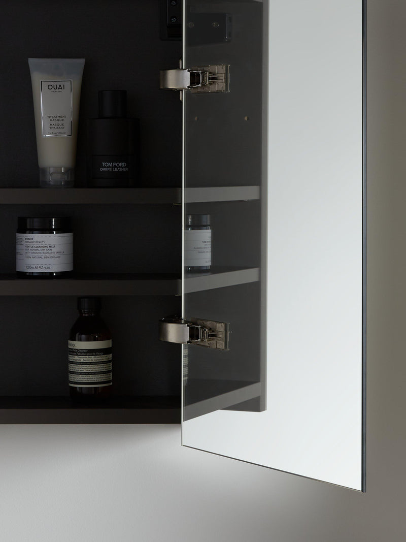 John Lewis small single mirror-sided bathroom cabinet 50x30x13.5cm, UK version