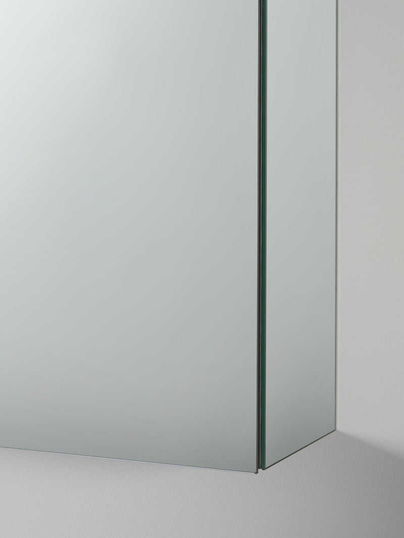 John Lewis small single mirror-sided bathroom cabinet 50x30x13.5cm, UK version