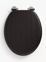 John Lewis John Lewis Slatted Easy-Fix Toilet Seat, FSC-Certified MDF- Buy online at McGrocer