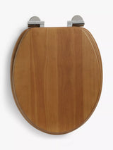 John Lewis John Lewis Rubberwood Toilet Seat Natural- Buy online at McGrocer