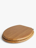 John Lewis Easy-Fix natural oak toilet seat - British product